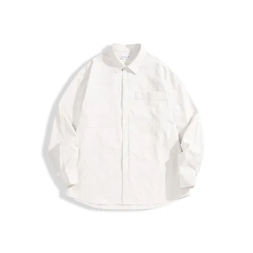 PEACEBIRD MEN Рубашка Мужская Белая 1