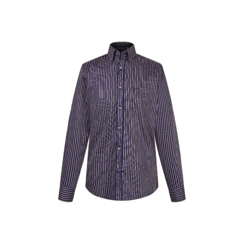 Paul Shark Yachting Рубашка Мужская Черные Полосы