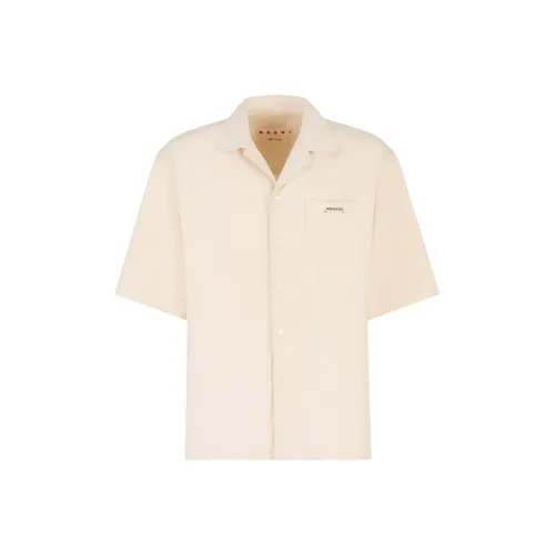 Marni Бежевые Мужские Рубашки