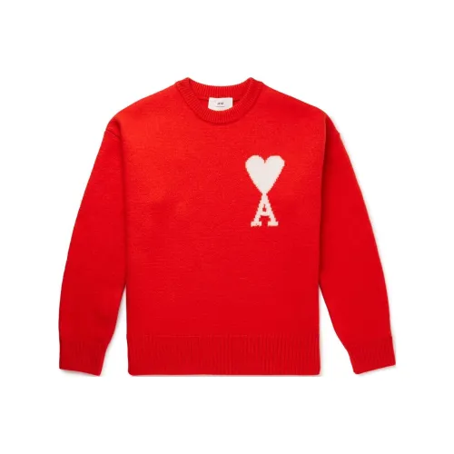 AMIPARIS FW21 Свитер Мужской Красный