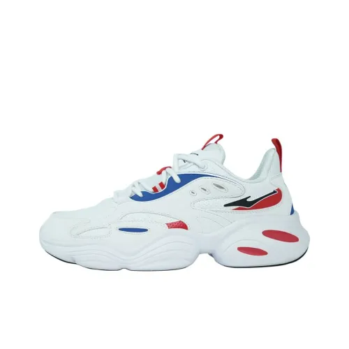 Erke Устойчивый к истиранию увеличивающий высоту низкий топ массивные кроссовки мужской белый