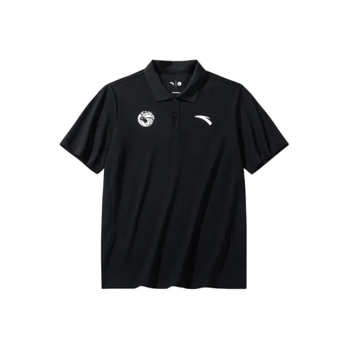 ANTA Polo Мужской Основной Черный