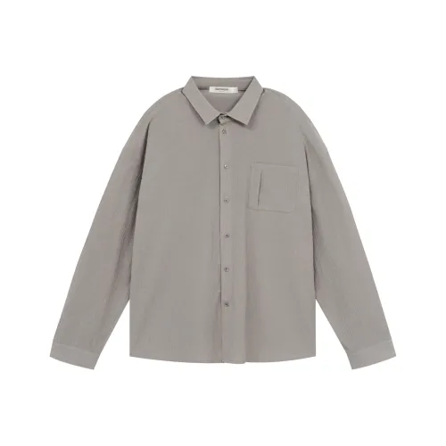 Bodydream Серо-голубая унисекс рубашка