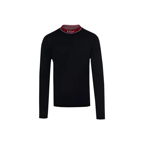 DIOR Quarterly New Products Черные Мужские Свитера