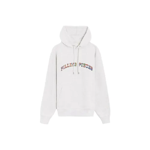 Filling Pieces Белый Унисекс Свитшоты
