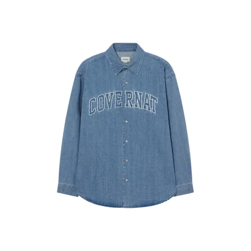 COVERNAT SS25 Рубашка Унисекс Blue