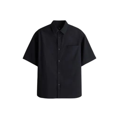 H&M Мужские Черные Рубашки
