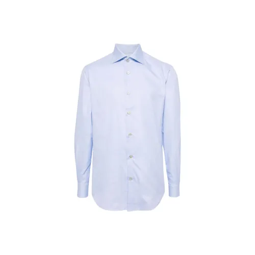 KITON Мужские Синие Рубашки