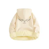 Светло-бежевый (Qf Готические крылья, спина с логотипом)