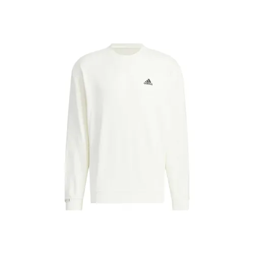 Adidas Нефритовый белый Унисекс Свитшоты