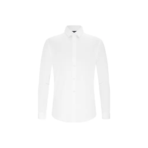 EMZ 25 Весна Позиционирование стиля Рубашка Мужская Отбеленная