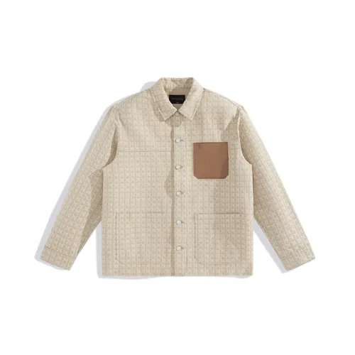 PEACEBIRD MEN Абрикос Broad Унисекс Рубашки