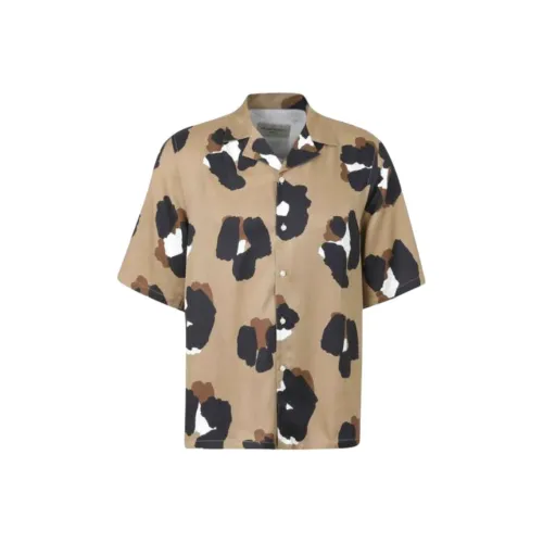 OFFICINE GENERALE Рубашка Мужская Коричневая