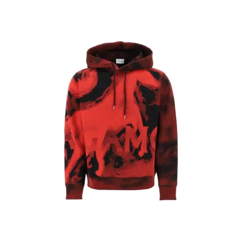 Ferragamo Red Men's Sweatshirts Феррагамо Красный Мужские Толстовки