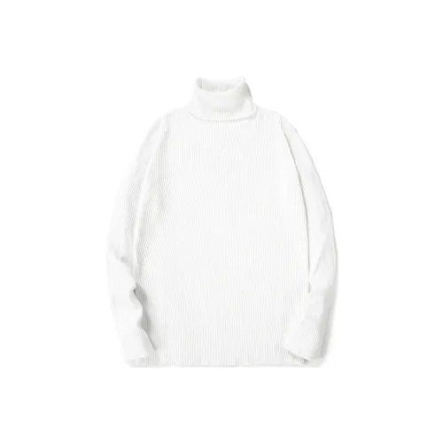 GENANX Белый Унисекс Свитеры