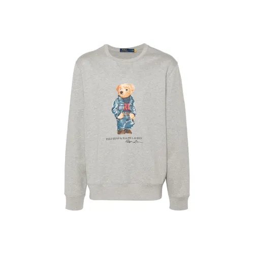 Polo Ralph Lauren SS24 Свитшот Мужской Серый