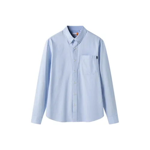 Timberland Рубашка Мужская Небесно-Голубая