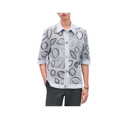 HERMES Многоцветные Мужские Рубашки