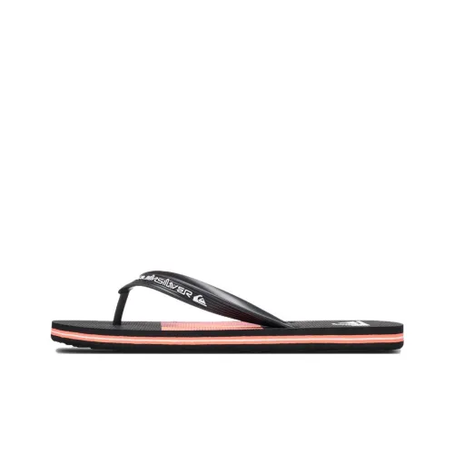 Quiksilver Шлепанцы Огненно-красный Коралловый Мужской