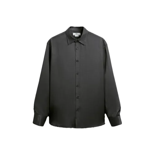 ZARA Carbon Gray Мужские Рубашки