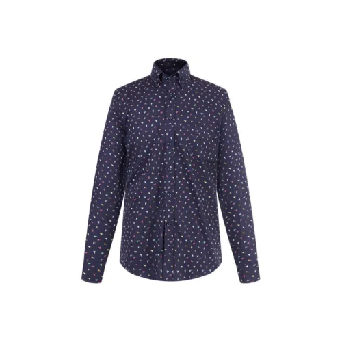 Paul Shark Yachting Рубашка Мужская Темно-Синяя