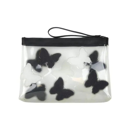 Bottega Veneta PVC Монетница Женская Черная