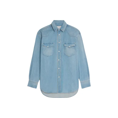 CELINE Мужские Синие Рубашки