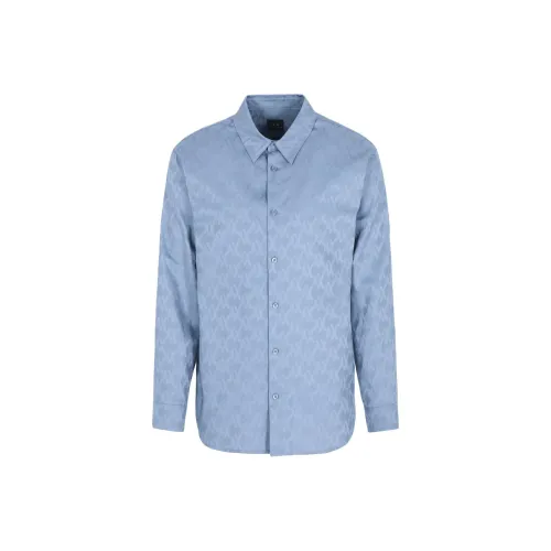 ARMANI EXCHANGE SS24 Рубашка Мужская Haze Синий