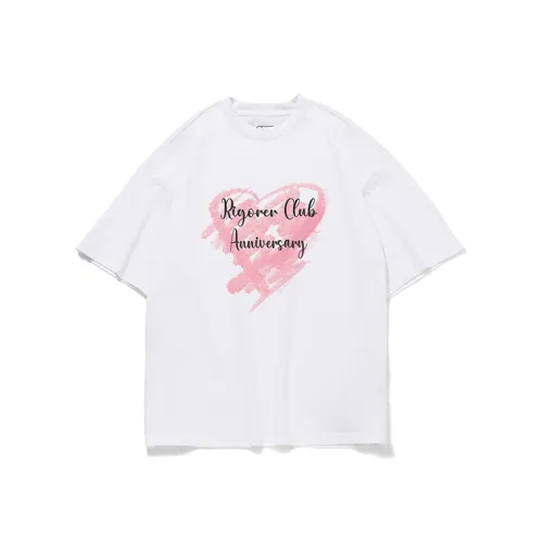 RIGORER Пара Короткий рукав T-рубашки Унисекс