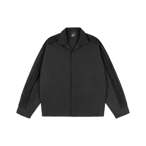 PILOTDRAGON Мужские черные рубашки