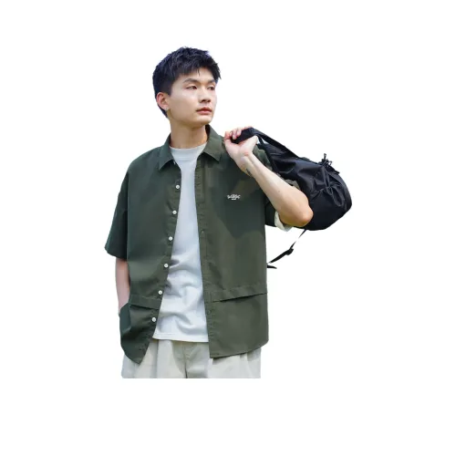 Tonlion Короткий рукав мужская рубашка