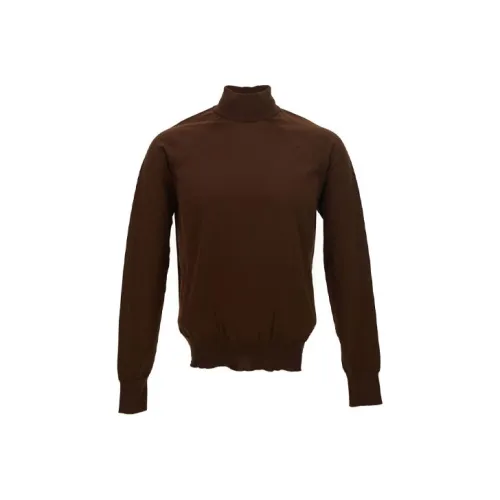 TOM FORD Желтый Коричневый Мужские Свитера