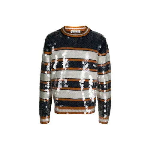 Lanvin Мужские Синие Свитера