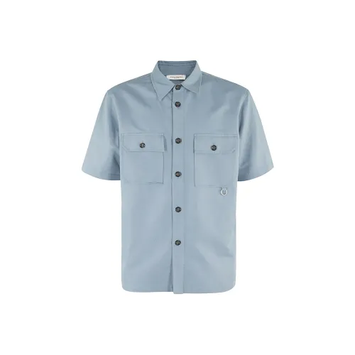 PAOLO PECORA MILANO Рубашка Мужская Синяя