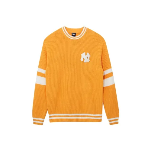 New Era Мангово-желтый Унисекс Свитеры