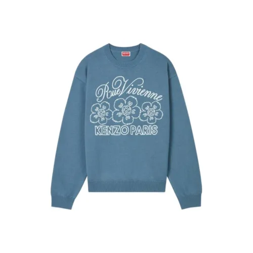 KENZO Синий Унисекс Свитеры