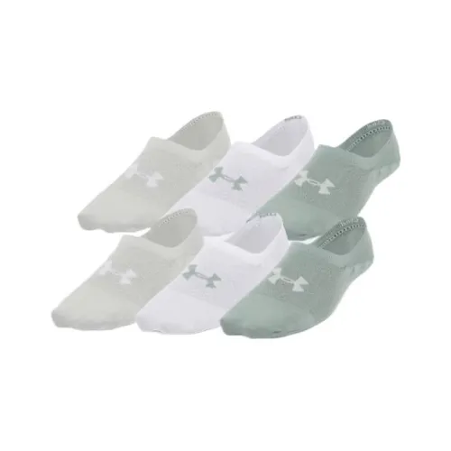 Under Armour Breathe 6 пар силиконовых женских носков зеленого/аква-зеленого цвета