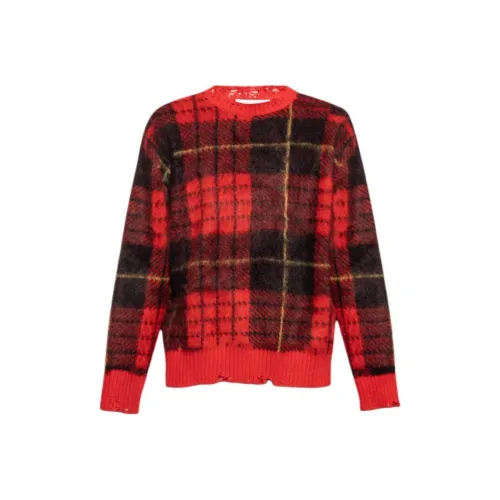 Alexander McQueen Red Men's Sweaters  
Александр Маккуин Красный Мужской Свитера