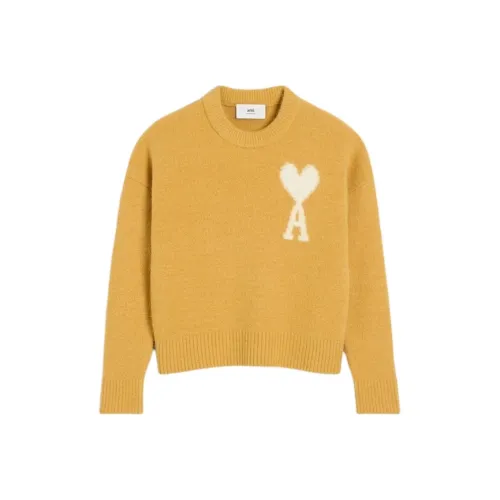 AMIPARIS Свитер Унисекс Горчично-желтый