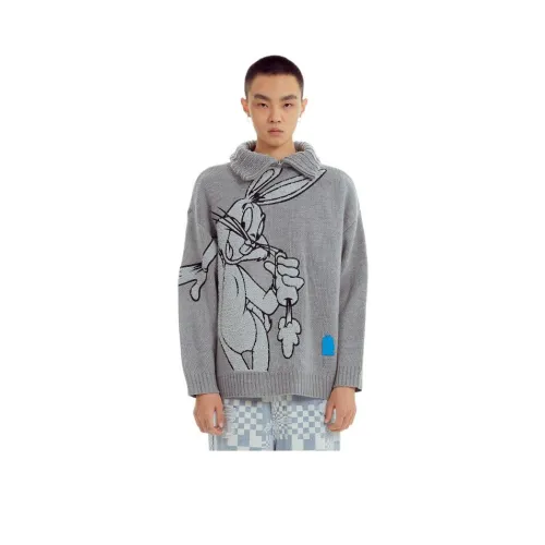 TSMLXLT Светло-серый Унисекс Свитеры