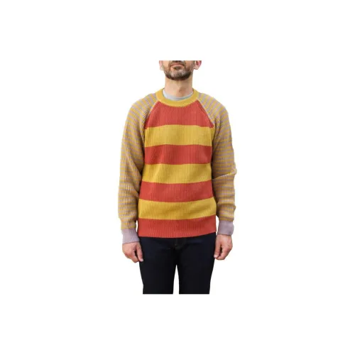 Paul Smith Оранжевые Желтые Мужские Свитера