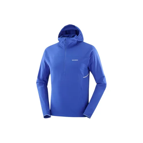 Salomon Sense Aero Hybrid Толстовка Мужская Синяя