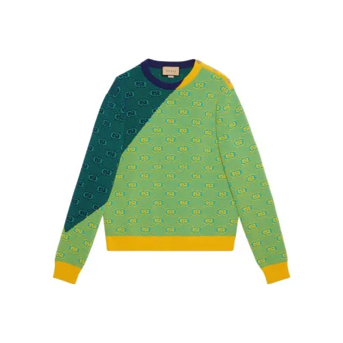 GUCCI Зеленые Мужские Свитера