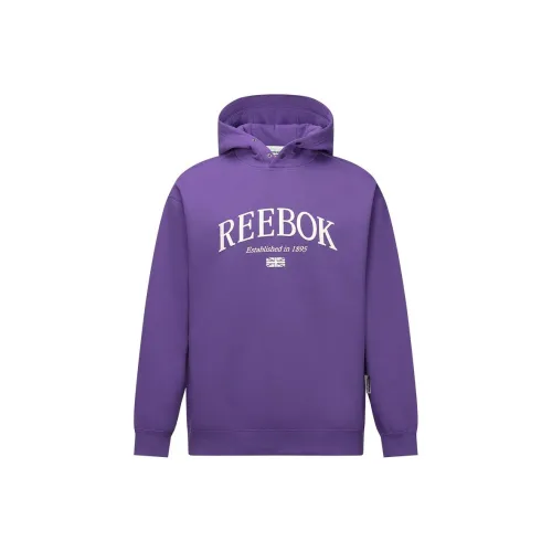 Reebok Темно-фиолетовый Унисекс Свитшоты