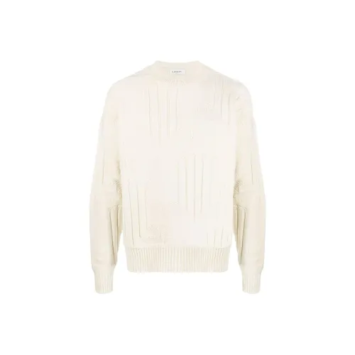 Lanvin Светло-бежевые Мужские Свитера