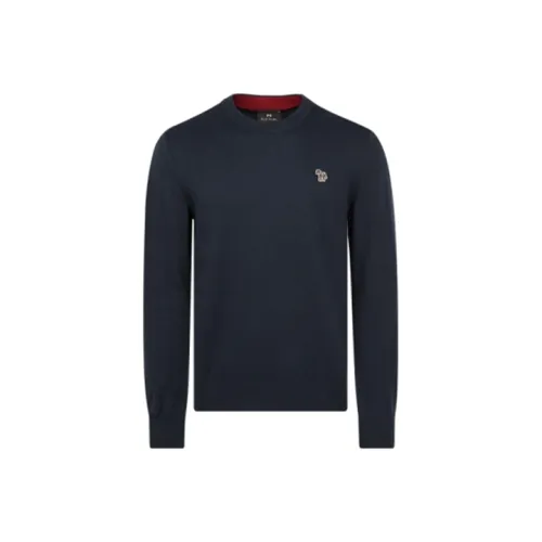 PS By Paul Smith Темно-синие мужские свитеры