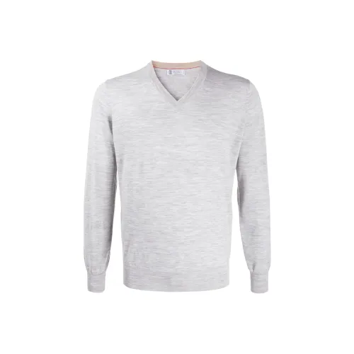 BRUNELLO CUCINELLI Свитер Мужской Серый