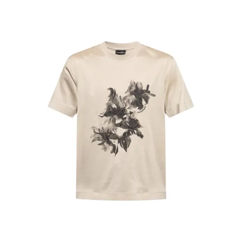 EMPORIO ARMANI Рубашка Мужская Бежевая