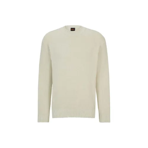Hugo Boss Кремовые Мужские Свитера