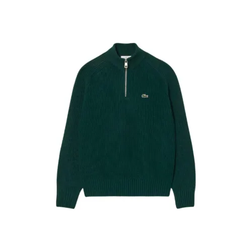 Свитеры для мужчин LACOSTE Collaboration Simple зеленого цвета